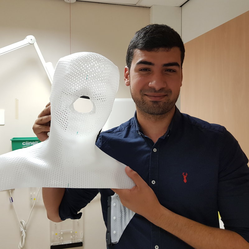 Caius Radiotherapy mask