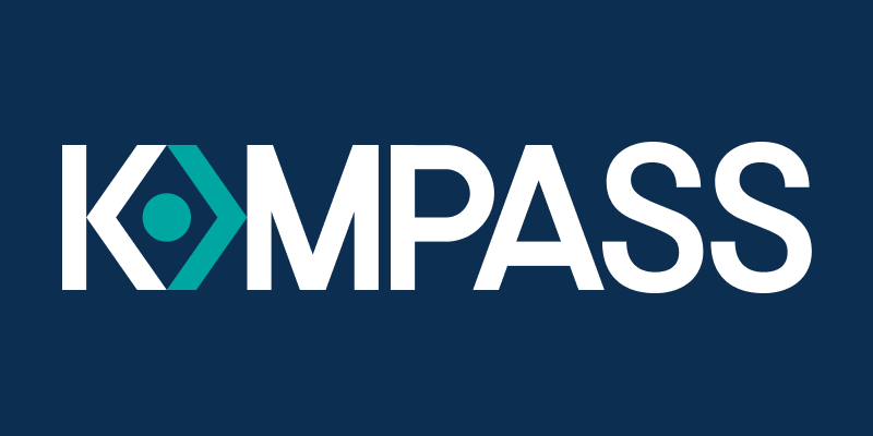 Kompass brand logotype