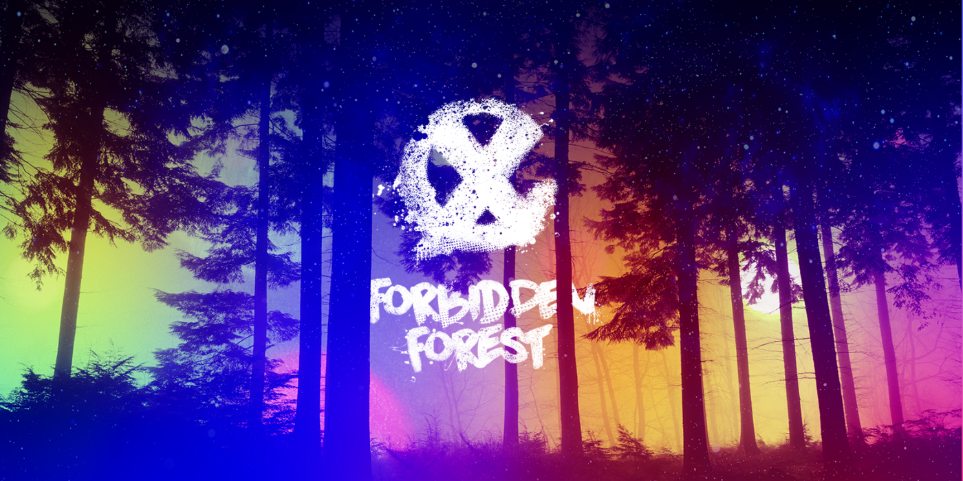 Forbidden Forest 2023 campaign branding