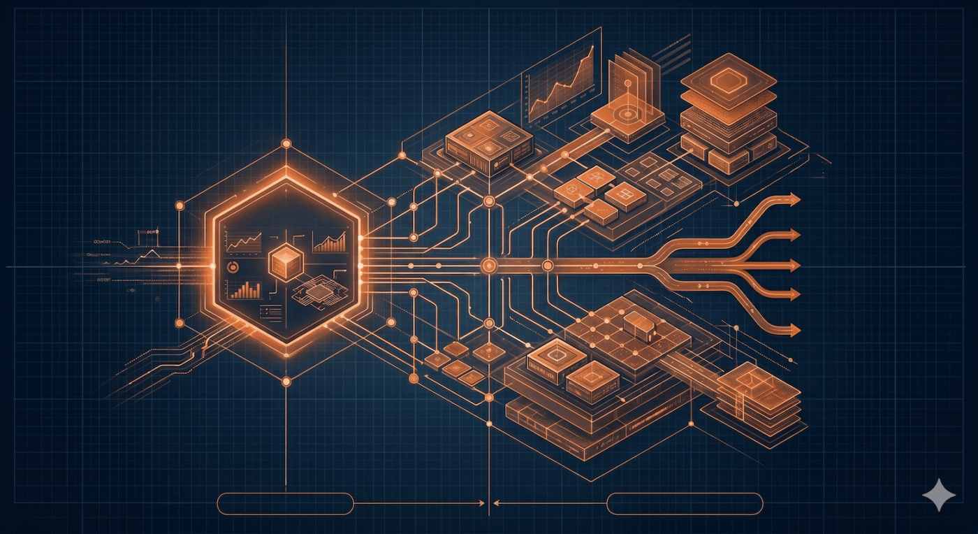Abstract image representing scaling